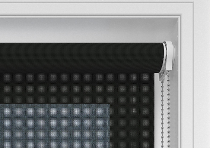 Screenview (FR), Pure Black - Twist&Fit Roller Blind - Image 10